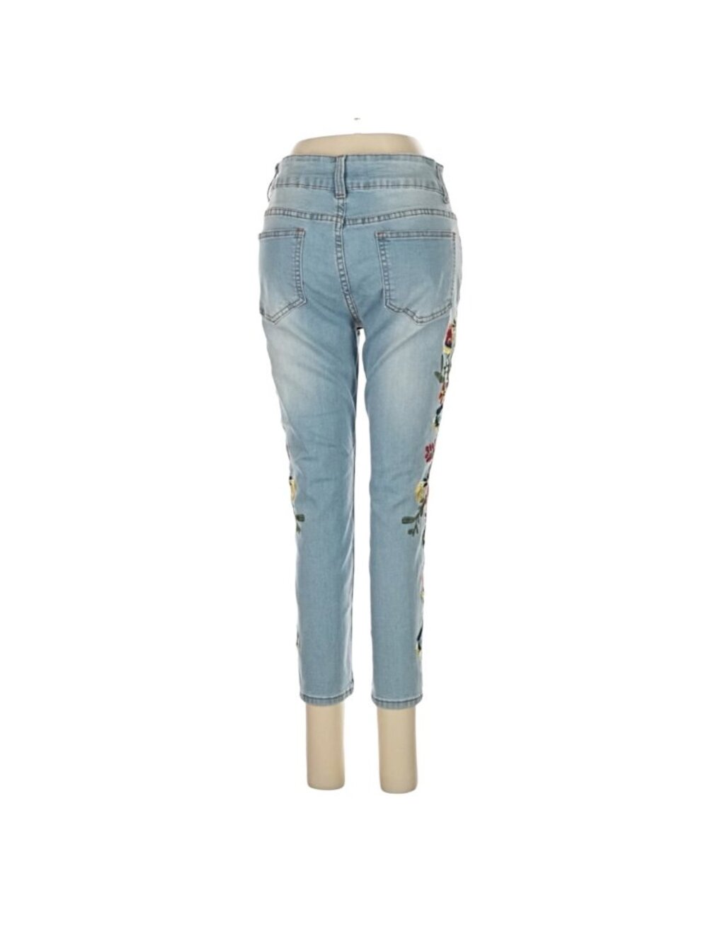 Sandpiper Denim 14P Embroidered Floral Jeans Boho Western Festival - Picture 3 of 8